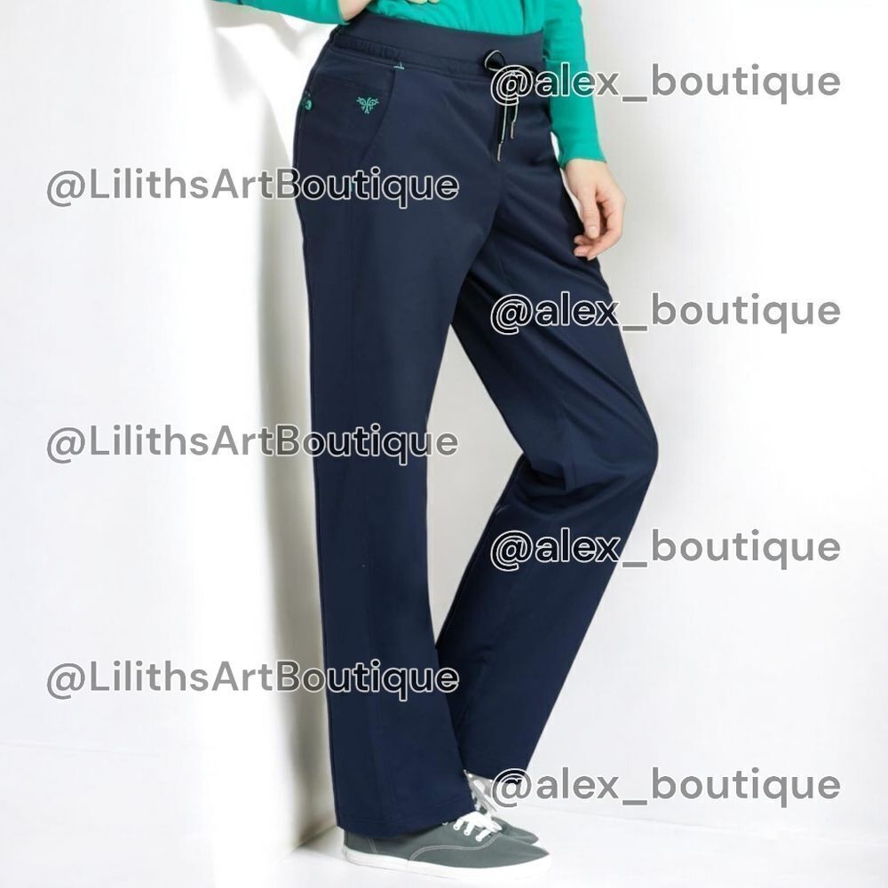 Med Couture Signature Yoga Drawstring Scrubs Pants(D020) -Size Xs for Wo…